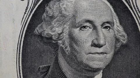 Fragments of US dollar banknotes for design purpose Stock Footage 214384687