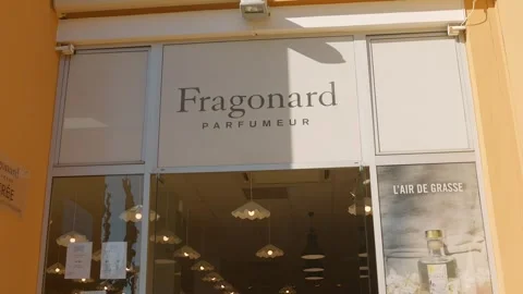Fragonard Parfumeur Storefront in Eze South of France Luxury Perfume Shop Facade Vidéo 333958983