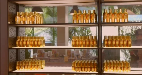 Fragonard Perfume Bottles Display Eze French Riviera Luxury Fragrance Museum Vidéo 333384645