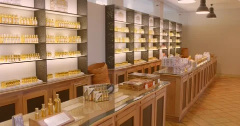 Fragonard Perfume Shop Interior Eze South of France Luxury Fragrance Boutique Vidéo 333381494
