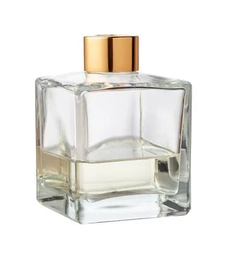 Fragrance diffuser bottle isolated on white background Foto stock