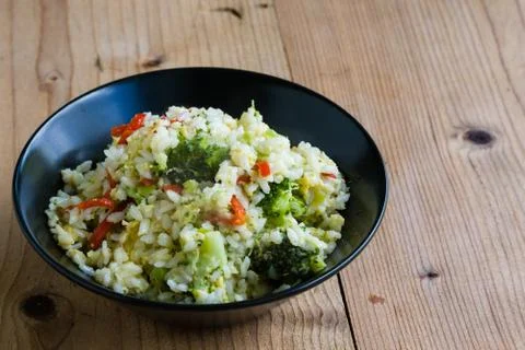 Fragrant fried rice Stock Photos