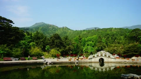 Fragrant Hills in Beijing Stock Footage 171555133