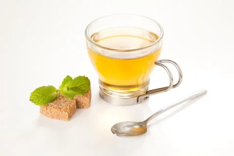 Fragrant mint teaA Stock Photos
