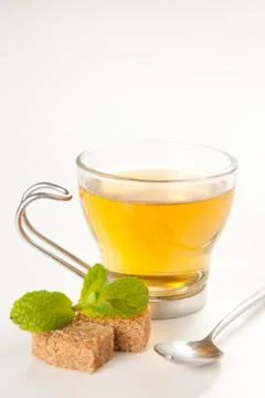 Fragrant mint teaA Stock Photos