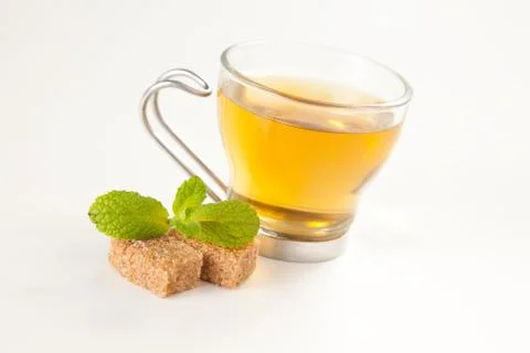 Fragrant mint teaA Stock Photos