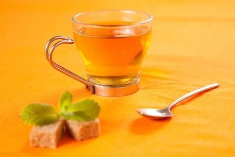 Fragrant mint teaA Stock Photos