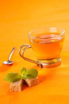Fragrant mint teaA Stock Photos