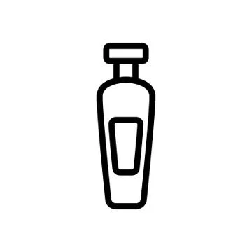 Fragrant perfume icon vector. Isolated contour symbol illustration Ilustração Stock