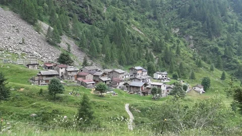 Fraina, Premana, Valsassina Video stock 157258386