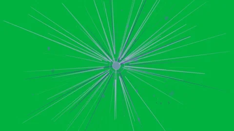 Frame 1 starting, orb growing spikes pulsing rings firing shards forming burst Stock Footage 333907757