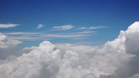 Frame above the clouds. Stock Footage 155584866