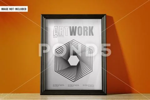 Frame Artwork Mockup PSD-Vorlage