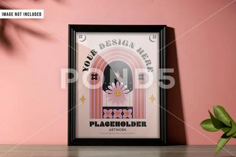 Frame Artwork Mockup PSD Template