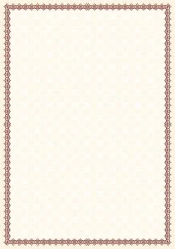 Frame with a background for a certificate Stock Illustration