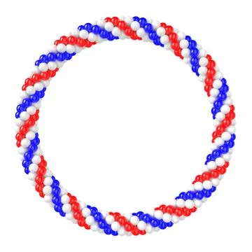 Frame balloons Stock Illustration