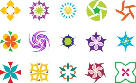 Frame Border Design Elements Stock Illustration