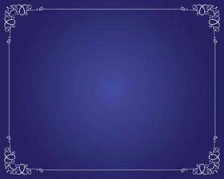 Frame border design Illustrazione stock