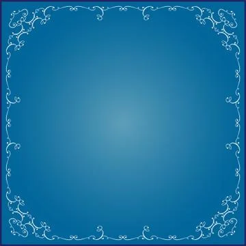 Frame border design Stock Illustration