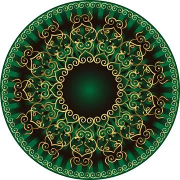 Frame border design Stock Illustration