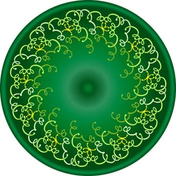 Frame border design Stock Illustration