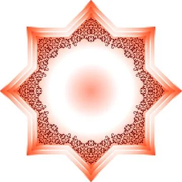 Frame border design Stock Illustration