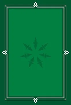 Frame border design Stock Illustration