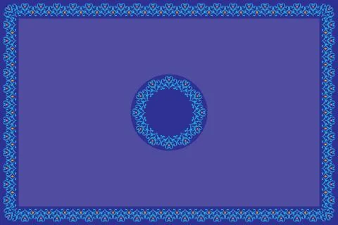 Frame border design Stock Illustration