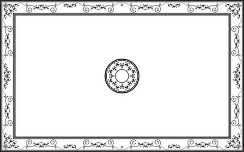 Frame Border Design Stock Illustration