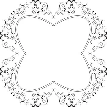 Frame Border Design Stock Illustration