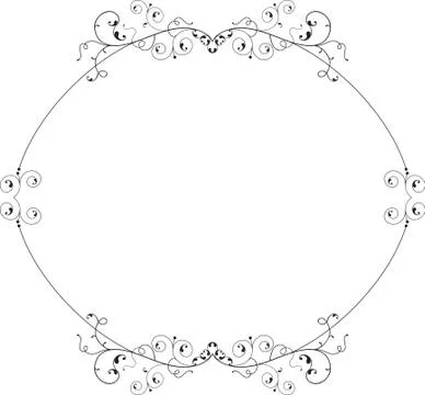 Frame Border Design Stock Illustration