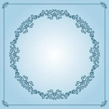 Frame Border Design Stock Illustration