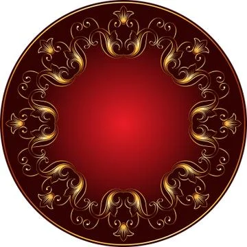 Frame Border Design Stock Illustration