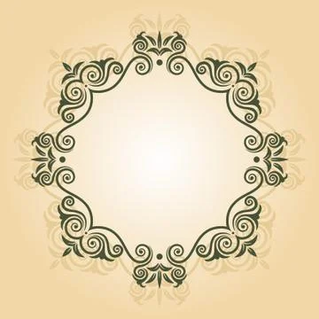 Frame Border Design Stock Illustration