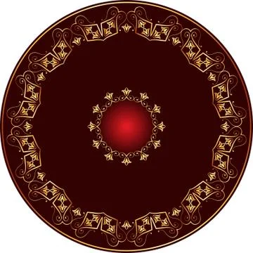 Frame Border Design Stock Illustration