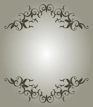 Frame Border Design Stock Illustration