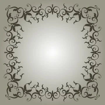Frame Border Design Stock Illustration
