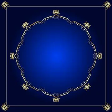 Frame Border Design Stock Illustration