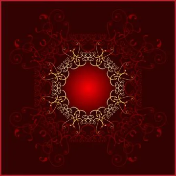 Frame Border Design Stock Illustration