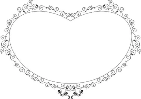 Frame Border Design Illustrazione stock