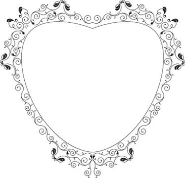 Frame Border Design Stock Illustration