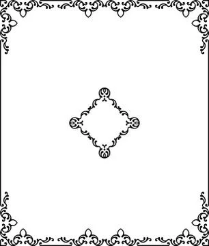 Frame Border Design Stock Illustration