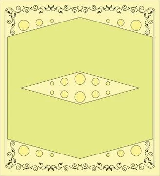 Frame Border Design Stock Illustration