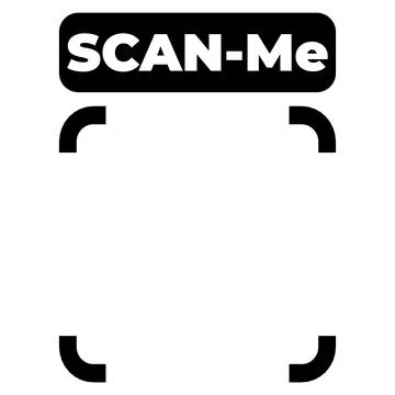 Frame border for qr code Stock Illustration