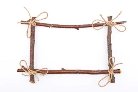 Frame of branches Stock Photos