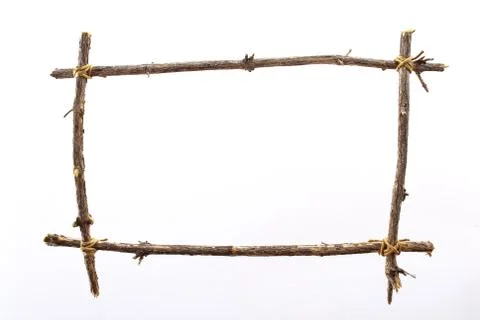 Frame of branches Stock Photos