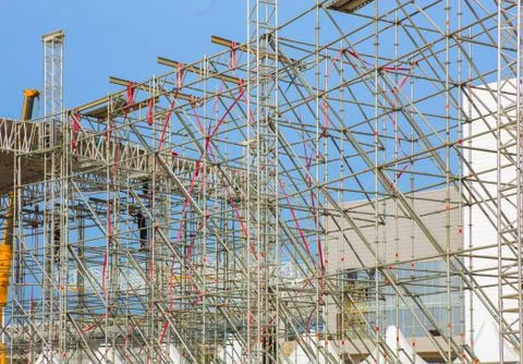 Frame building construction Stock Photos