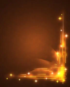 Frame of the burning elements Stockillustratie