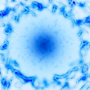 Frame of the burning elements 库存插图