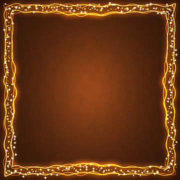 Frame of the burning elements 写真素材